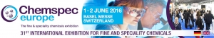 ProSynth is visiting the Chemspec Europe 2016 Exhibition